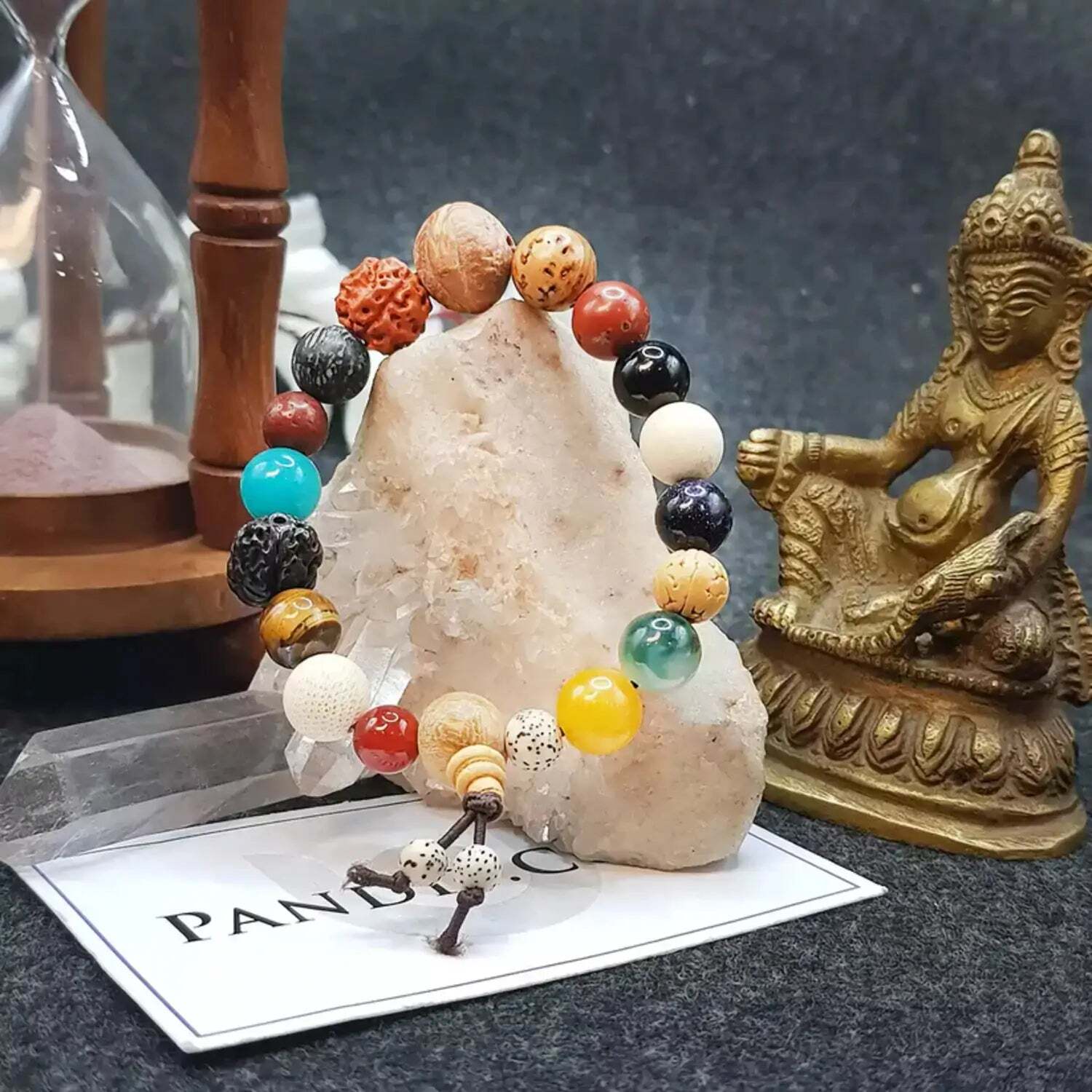 Bodhi Seeds Eyes Beaded Bracelet - To Enrich The Body & Mind